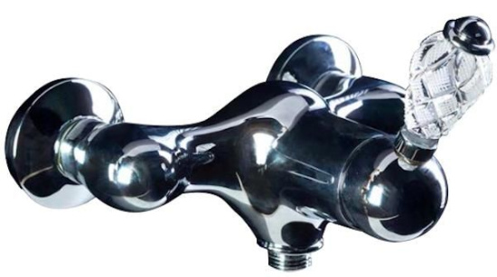Смеситель для душа Boheme Crystal 264-CRST