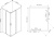 Душевой уголок Vincea Scala VSS-2SC8010CL 100x80, профиль хром, стекло прозрачное