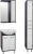 Пенал Style Line Эко Стиль W 24 белый, венге Пенал Style Line Эко Стиль W 24 белый, венге
