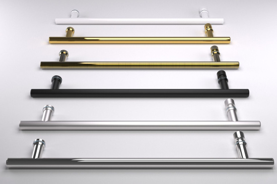 Душевая перегородка Vegas Glass EAF LUX 76 05 10 профиль бронза, стекло сатин