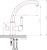 Смеситель для кухни Zorg Sanitary Clean Water ZR 315 YF-33 BR