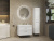 Тумба с раковиной Marka One Belle 75П White