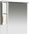 Зеркало-шкаф Misty Престиж 80 L золотая патина Зеркало-шкаф Misty Престиж 80 L золотая патина