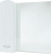 Зеркало Bellezza Амелия 80 L, белое
