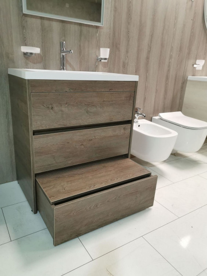 Тумба с раковиной Art&Max Family 60, напольная, Pino Siberia