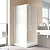 Душевой уголок Vegas Glass AFP-Fis LUX 110*120 01 10 L профиль белый, стекло сатин