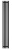 Полотенцесушитель водяной Secado Бергамо 5 2000/280, черный матовый
