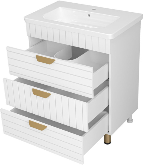 Мебель для ванной Brevita Gloster 70 белая