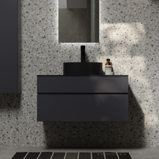 Мебель для ванной Raval Decent 80 антрацит