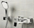 Смеситель для ванны Wasserkraft Aller 1061WHITE
