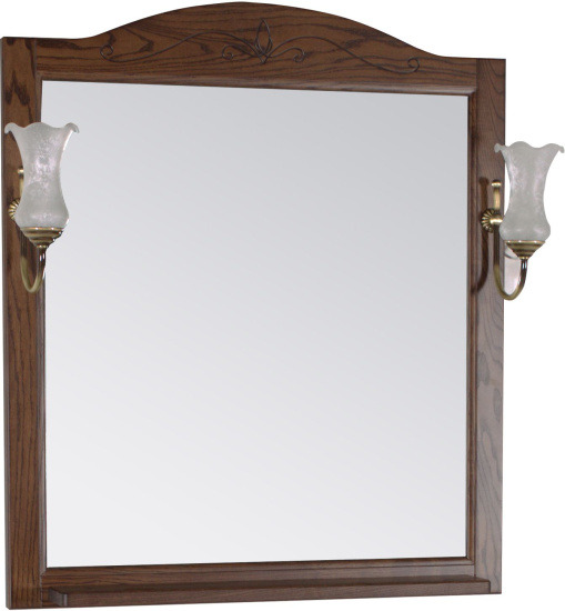 Мебель для ванной ASB-Woodline Салерно 80 орех антикварный