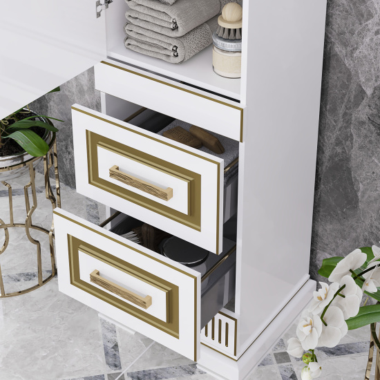 Пенал Opadiris Оникс L золотая патина