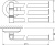 Полотенцедержатель FBS Standard STA 045 Полотенцедержатель FBS Standard STA 045