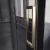 Душевой уголок Veconi Premium Trento PTC-SP-40G 120x90, профиль золото