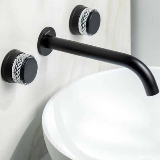 Смеситель для раковины Boheme Aura 152-2-B-A