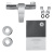 Смеситель для душа Wonzon & Woghand Athens WW-084101-CR