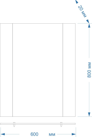 Зеркало Misty Жасмин 60 розовое