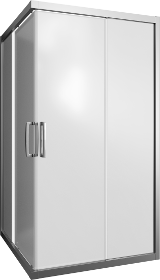 Душевой уголок Stworki Дублин 120x120 см профиль хром матовый, стекло матовое