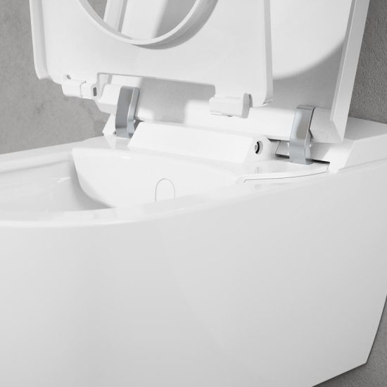 Унитаз подвесной Villeroy & Boch Viclean V0E100R1 альпийский белый, с функцией биде