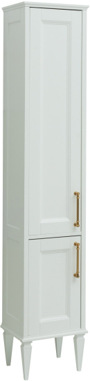 Шкаф-пенал Aquanet Бостон М 36 ручки золото, L