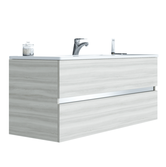 Тумба с раковиной Sanvit Кубэ-2 120 дуб