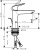 Смеситель для раковины Hansgrohe Logis Fine 110 71251000 Смеситель для раковины Hansgrohe Logis Fine 110 71251000