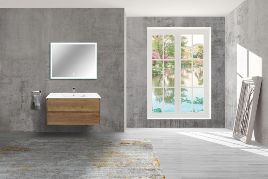 Мебель для ванной Vincea Gio 100 дуб табак