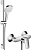 Душевой комплект Hansgrohe Logis 71600000 + душевой гарнитур Croma Select E Vario 26582400