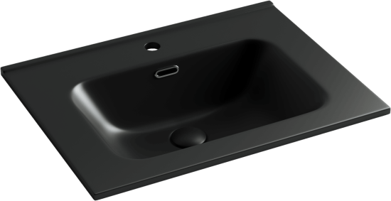 Мебельная раковина Sancos Element 61 CN7001MB черная матовая