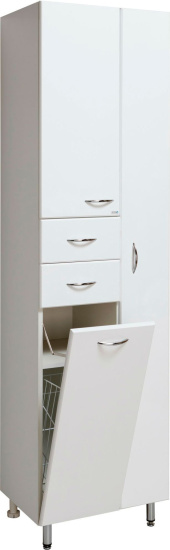 Пенал Runo Универсальный 50 R с бельевой корзиной