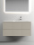 Тумба с раковиной Sancos Snob T 100 Beige Soft правая SNT100RCE, подвесная Тумба с раковиной Sancos Snob T 100 Beige Soft правая SNT100RCE, подвесная