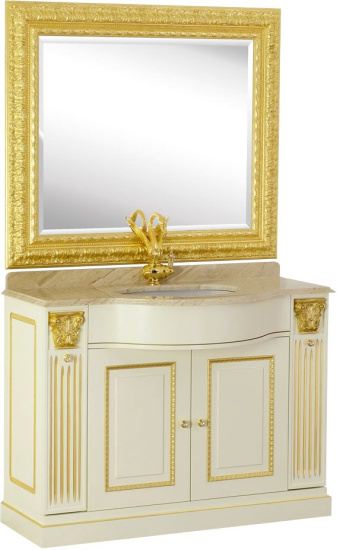 Тумба с раковиной Migliore Ravenna 120 avorio