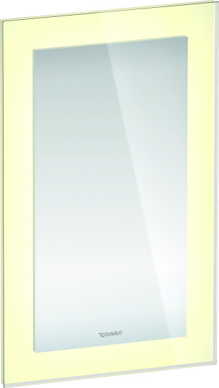 Мебель для ванной Duravit White Tulip 45 с ручкой, американский орех, белый шелковисто-матовый