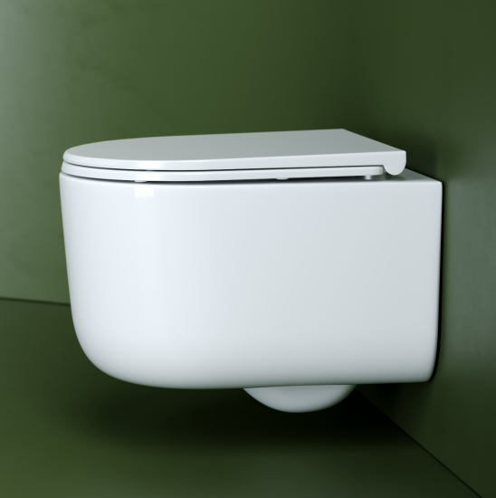 Унитаз подвесной Ceramicanova Ulma CN4006T с сидением