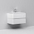 Тумба с раковиной Am.Pm Sensation 80 подвесная, белый глянец