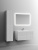 Тумба с раковиной Sancos Snob T 100 Bianco SNT100W, подвесная