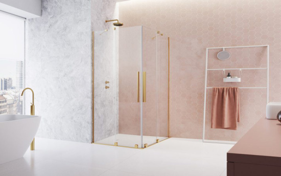 Душевой уголок Radaway Furo Gold KDD 80х110