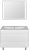 Мебель для ванной Style Line Атлантика 100 Люкс Plus, напольная, белая