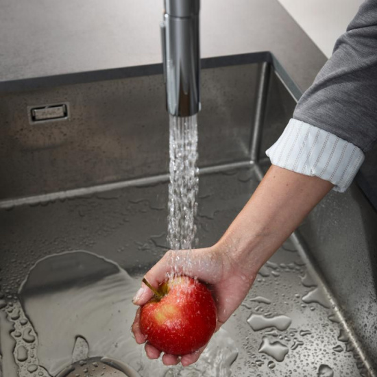 Смеситель для кухни Hansgrohe Aquno Select M81 73837000 хром