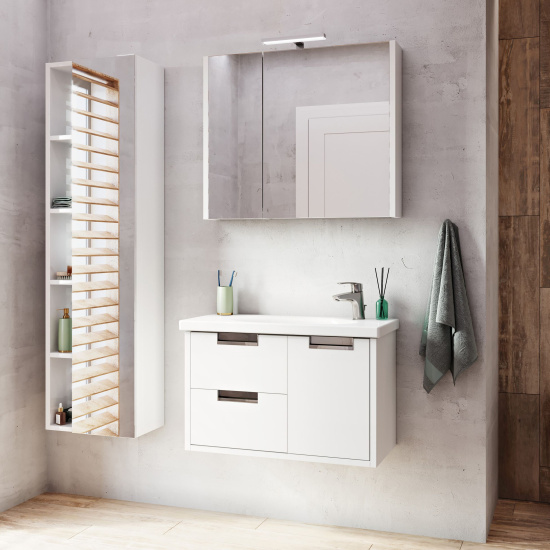 Мебель для ванной Roca Etna 80 белый глянец