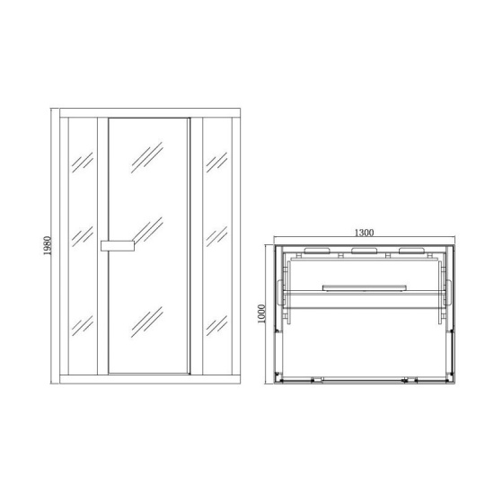Инфракрасная сауна KOY R02-JK71