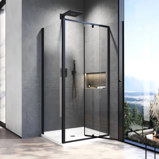 Душевой уголок Veconi Rovigo RV-026B 80x70