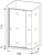Душевой уголок Good Door Orion WTW-PD+SP-G-CH 110x90 Душевой уголок Good Door Orion WTW-PD+SP-G-CH 110x90