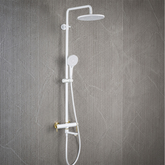 Душевая стойка Gappo G2409-83, белый