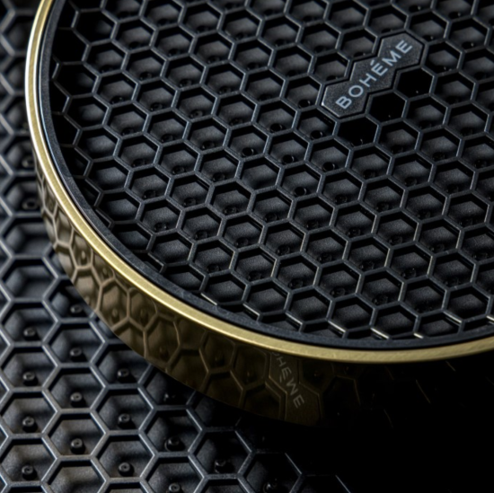 Душевой комплект для ванны Boheme Cell белый матовый, термостат