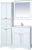 Мебель для ванной Misty Герда 80 белая эмаль
