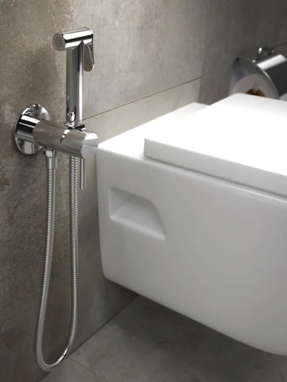 Гигиенический душ Teska Pulito BTK 6800 со смесителем, хром