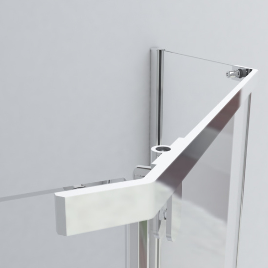 Душевой уголок Vincea Stresa VSP-1S900CH 90x90, профиль хром, стекло шиншилла