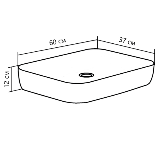 Тумба с раковиной Runo Вудлайн 100 крафтовый дуб, раковина  Infinity 60
