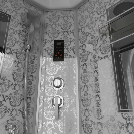 Душевая кабина Niagara Lux NG-7715W хром, металлик